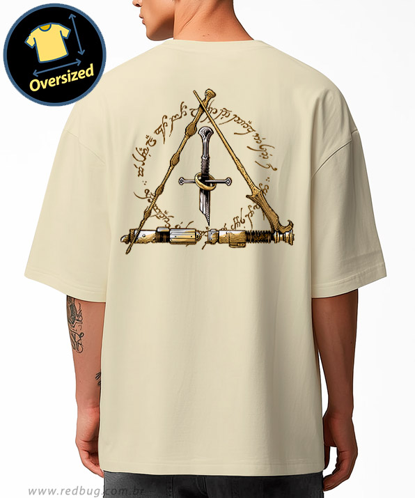 Camiseta Oversized Relíquia dos Mundos