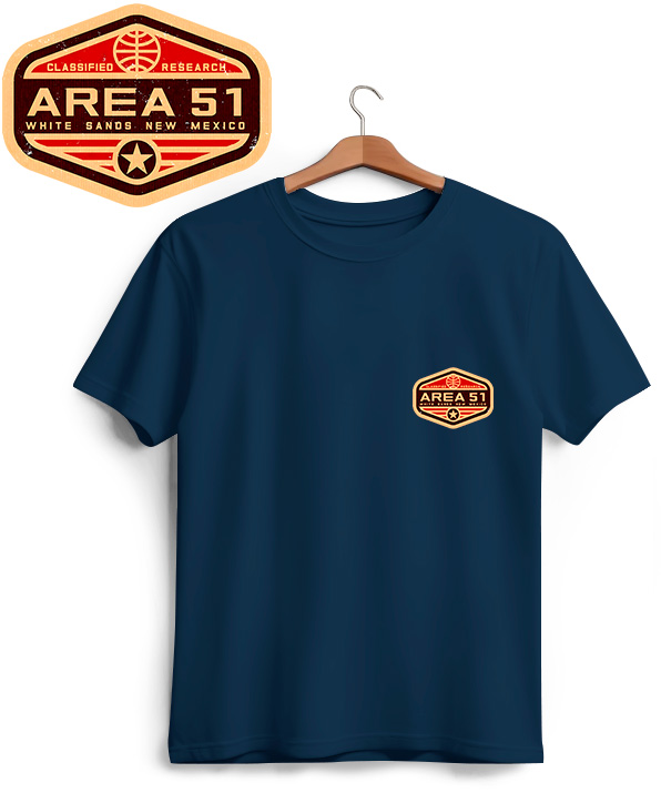 Camiseta Pocket Area 51