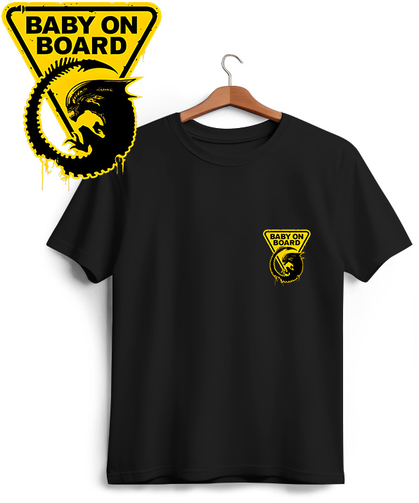Camiseta Baby Alien on Board