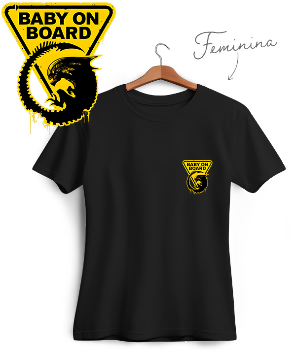 Camiseta Baby Alien on Board
