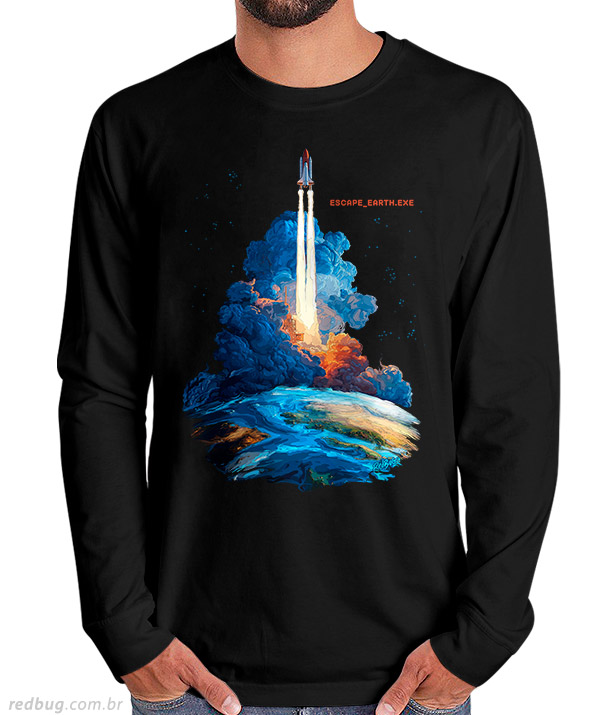 Manga Longa Escape Earth