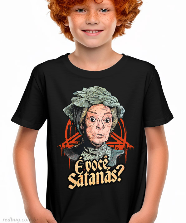 Camiseta É Você Satanás