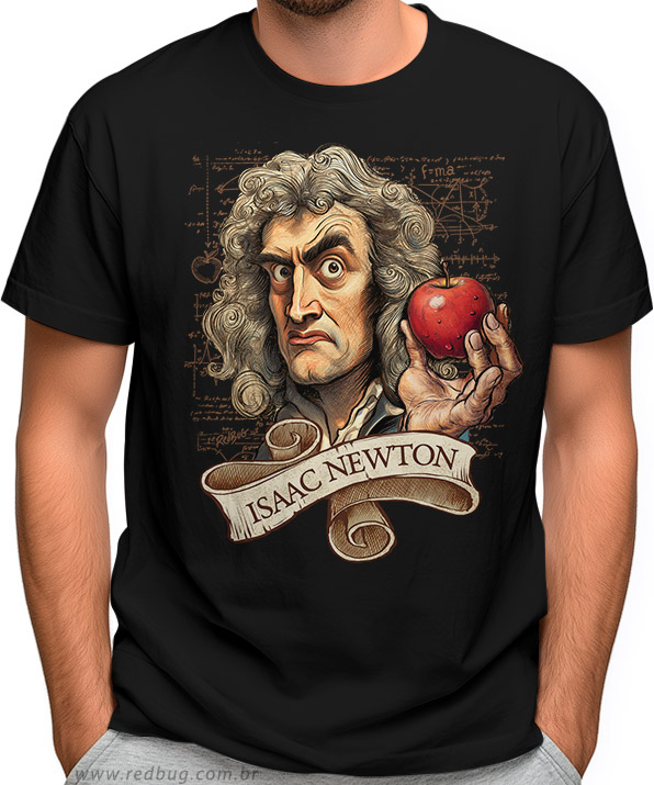 Camiseta Isaac Newton