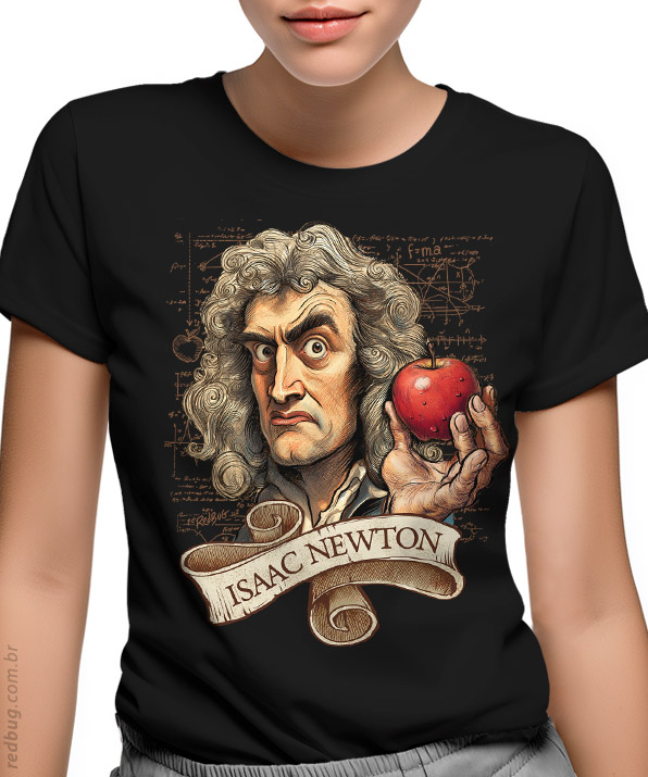 Camiseta Isaac Newton