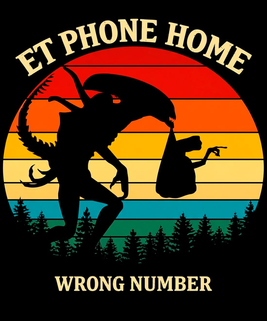 Camiseta ET Phone Home