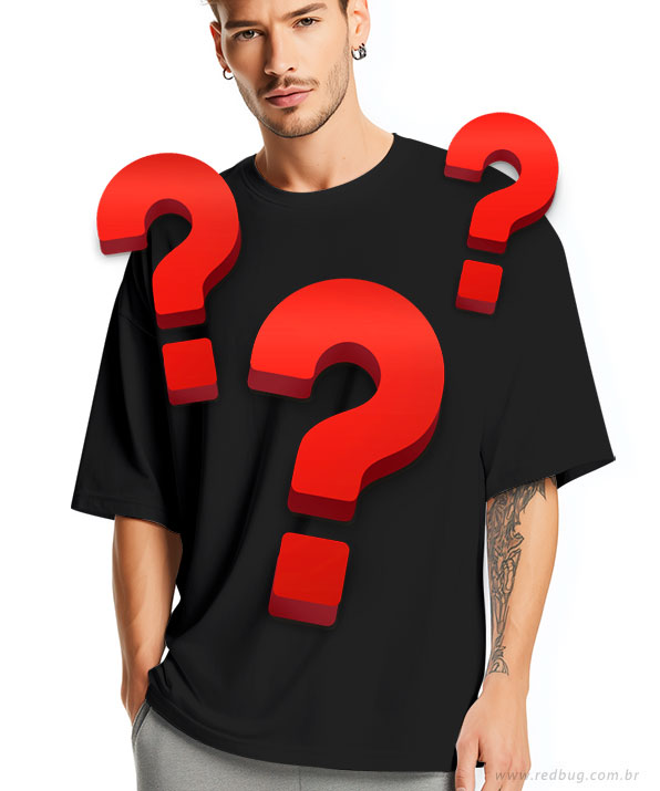 Camiseta Oversized Surpresa