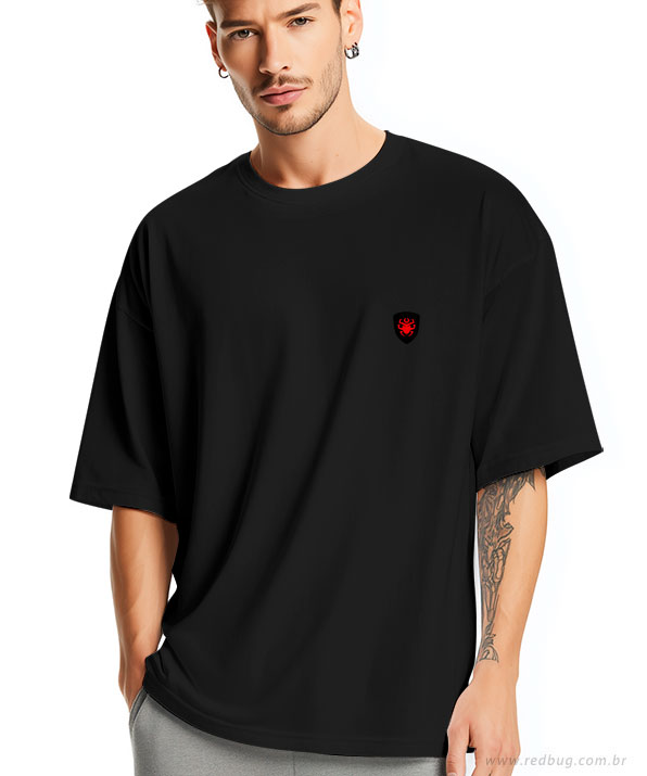 Camiseta Oversized Escudo RedBug