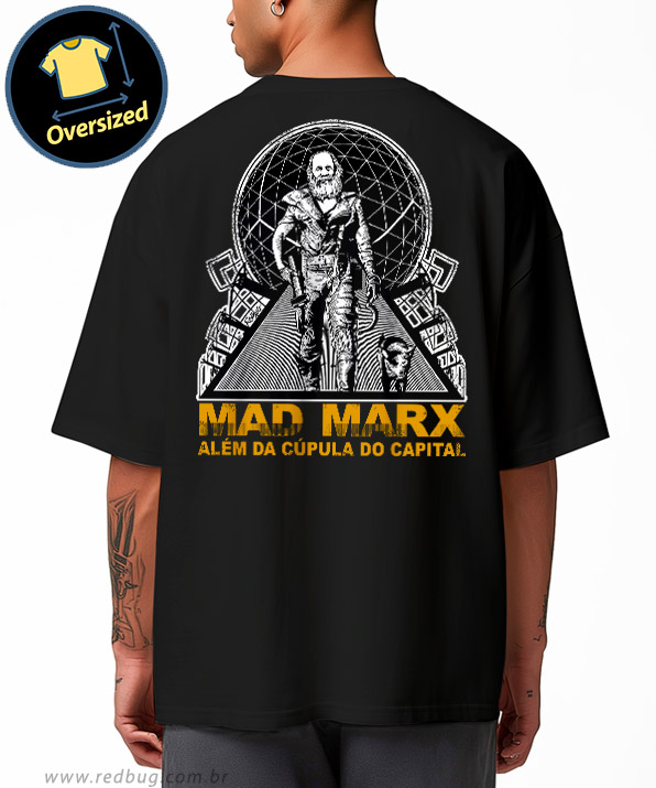 Camiseta Oversized Mad Marx