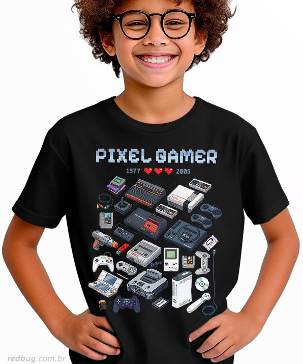Camiseta Pixel Gamer