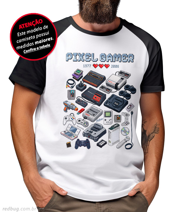 Raglan Pixel Gamer