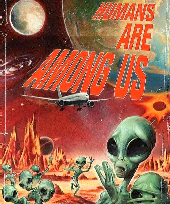 Camiseta Alienígenas Em Perigo