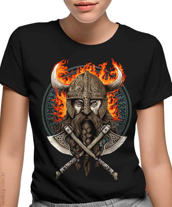 Camiseta Fúria Viking