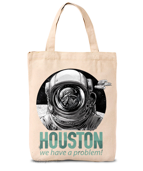 Ecobag Houston Alien