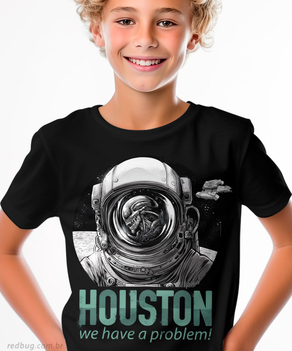 Camiseta Houston Alien