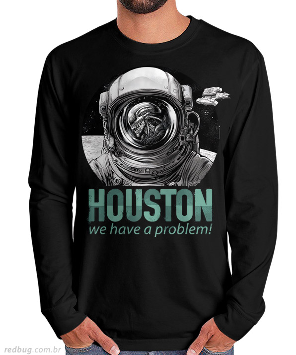 Manga Longa Houston Alien