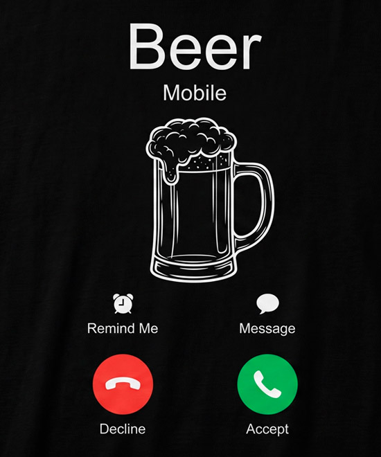 Camiseta Cerveja Chamando