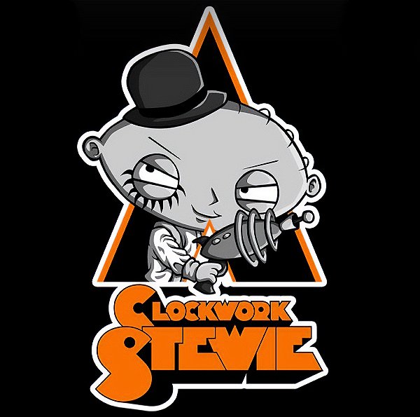 Camiseta Clockwork Stewie