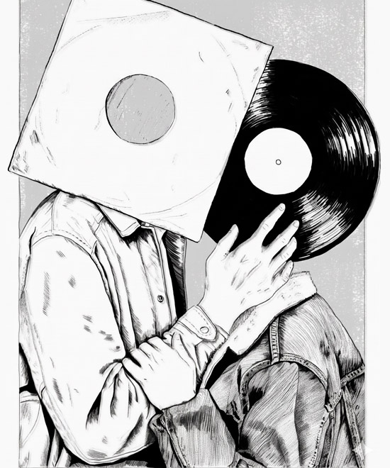 Camiseta Vinyl Lovers