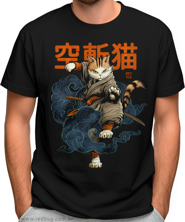 Camiseta Gato Mestre