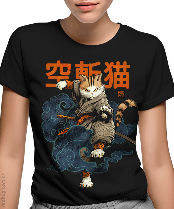 Camiseta Gato Mestre