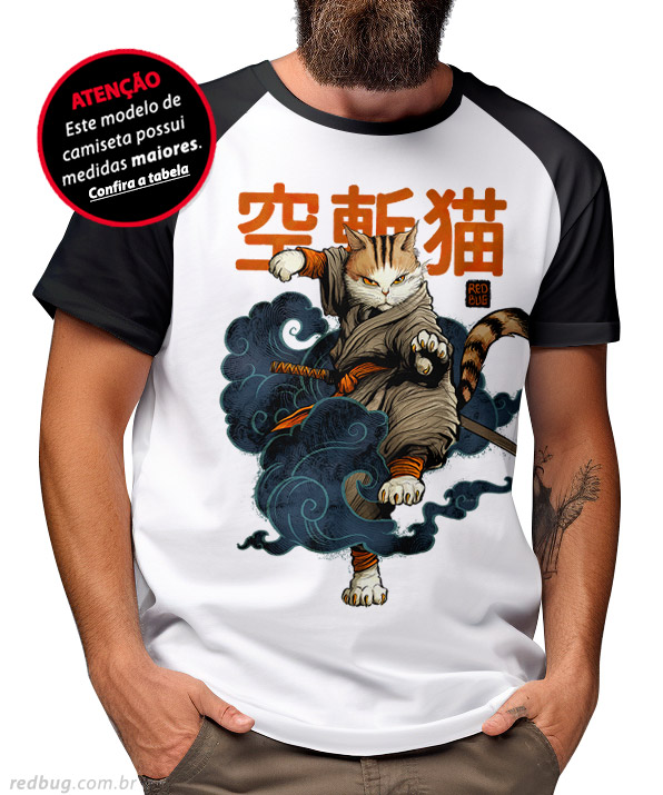Raglan Gato Mestre