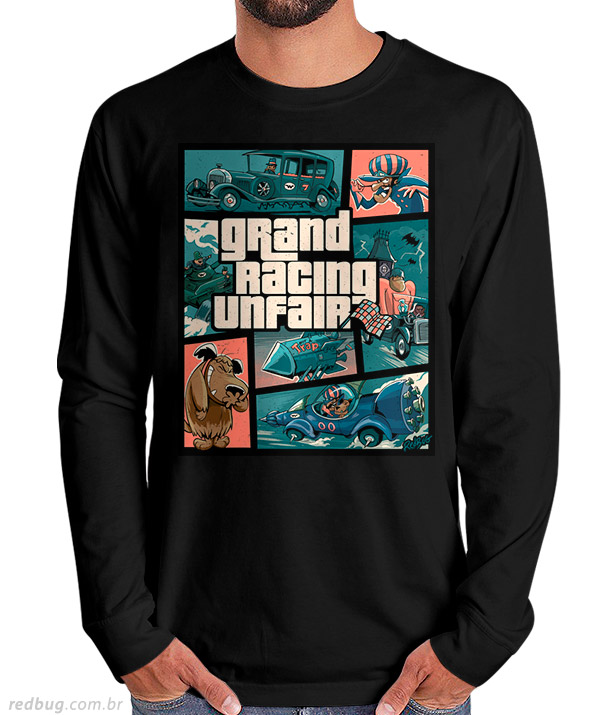 Manga Longa Grand Racing Unfair