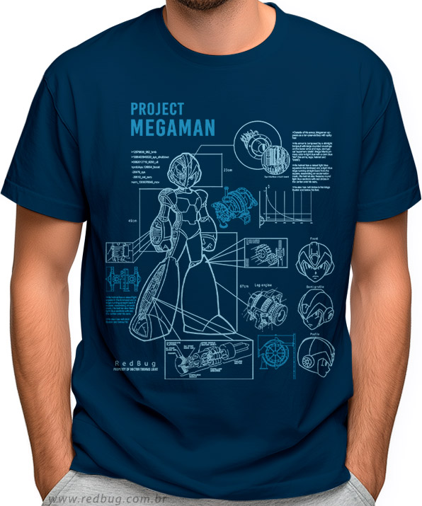 Camiseta Project Megaman