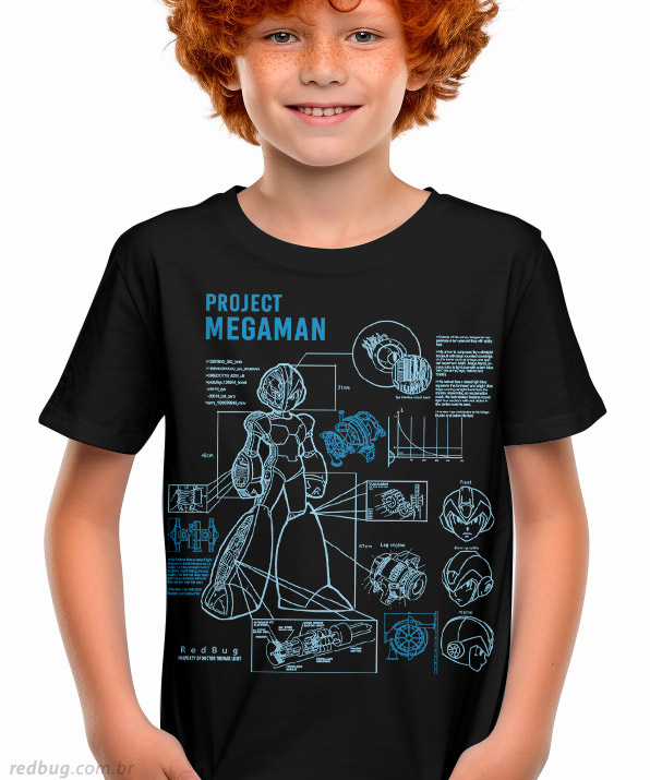 Camiseta Project Megaman