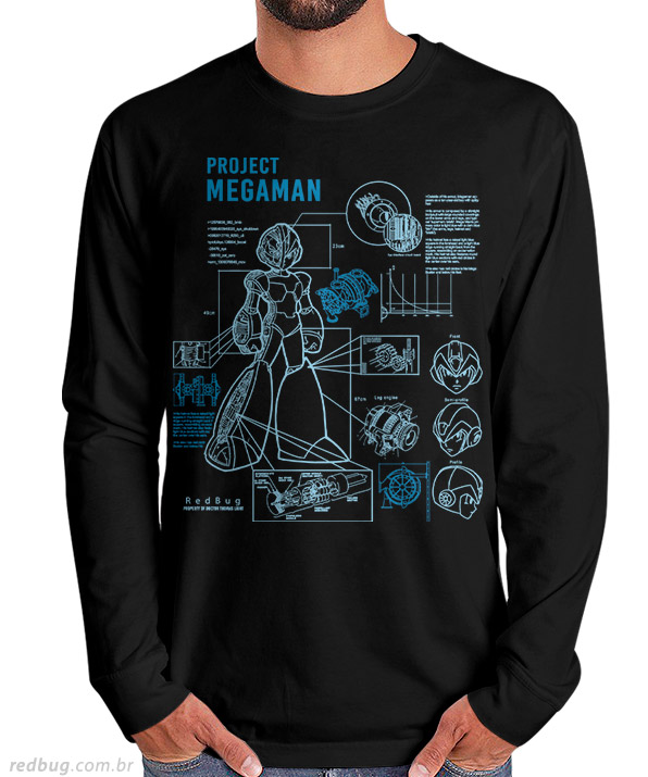 Manga Longa Project Megaman