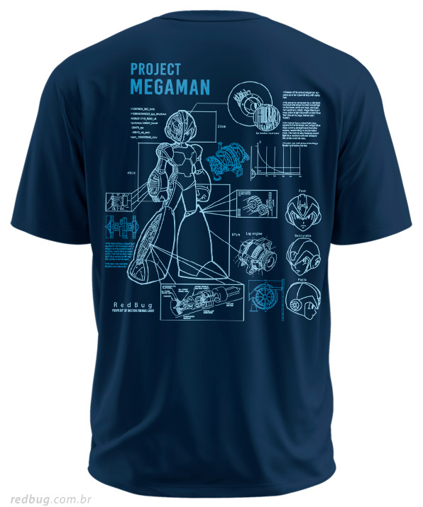 Estampa Costas Project Megaman