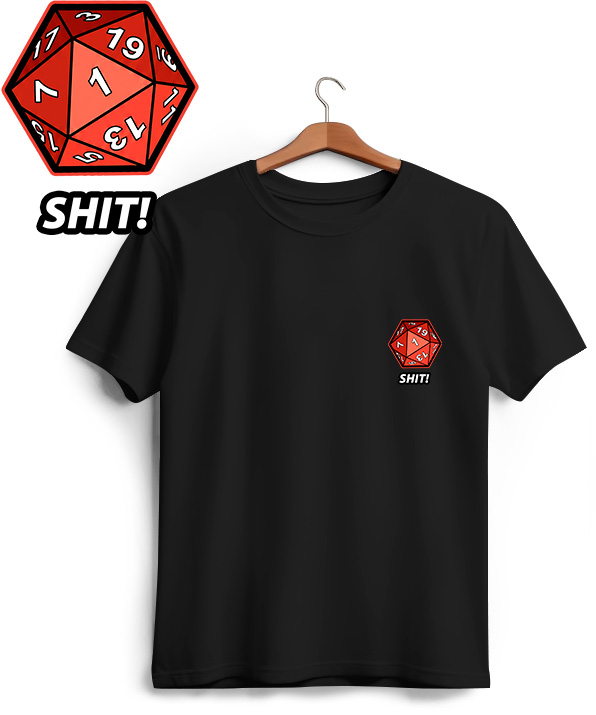 Camiseta Falha Crítica D20