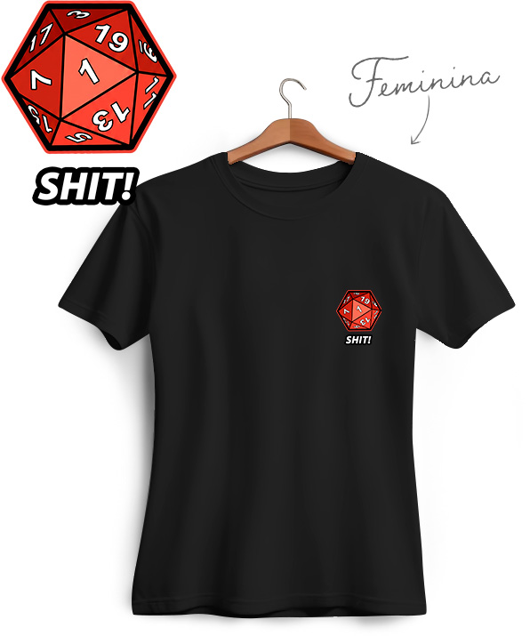 Camiseta Falha Crítica D20
