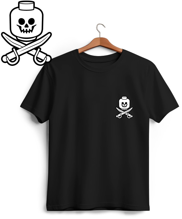 Camiseta Lego Caveira Pirata