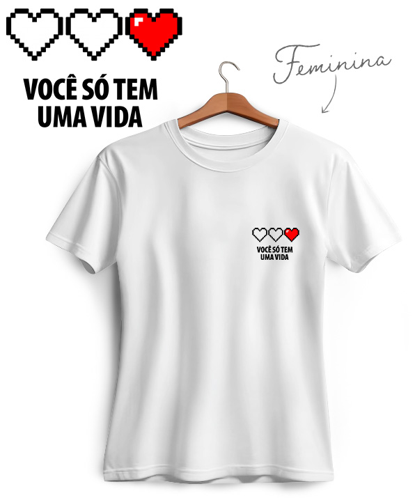 Camiseta Apenas Uma Vida