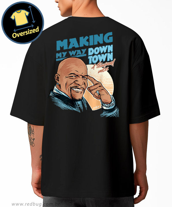 Camiseta Oversized Latrell e as Branquelas