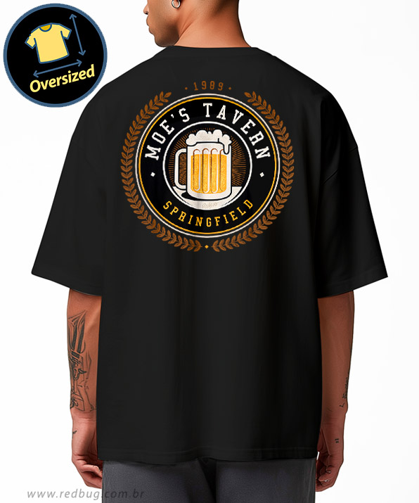 Camiseta Oversized Bar do Moe