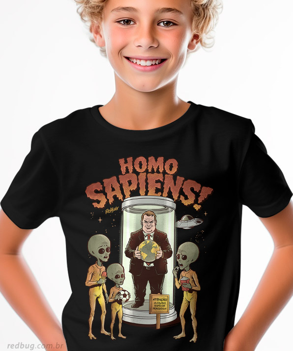 Camiseta Homo Sapiens Zoo