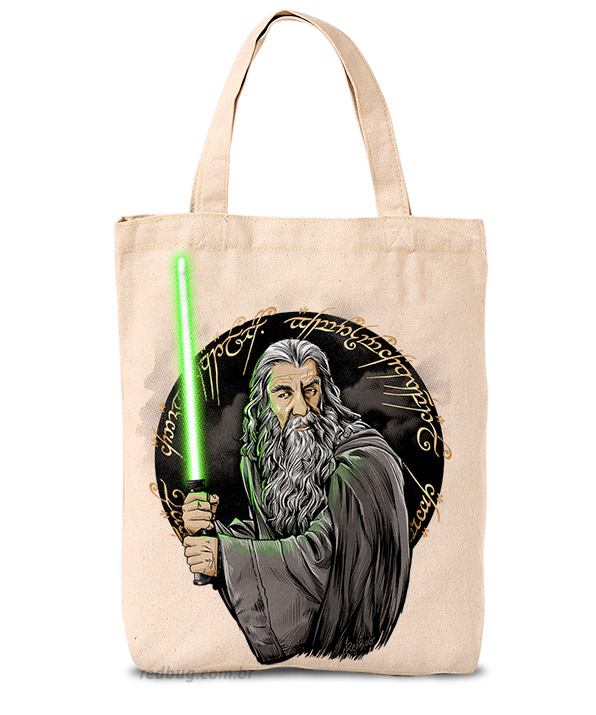 Ecobag Gandalf Mago Jedi