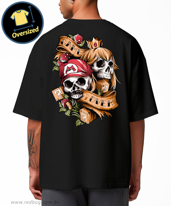 Camiseta Oversized Game Lover