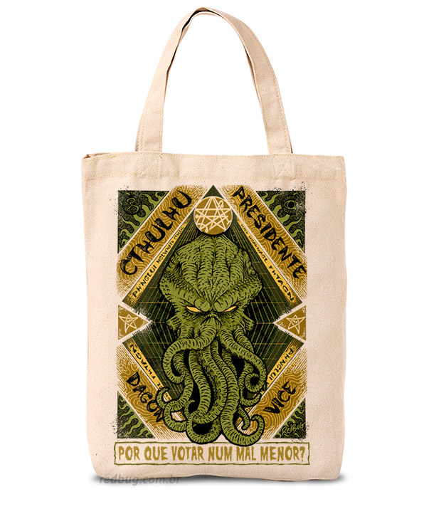 Ecobag Cthulhu Presidente