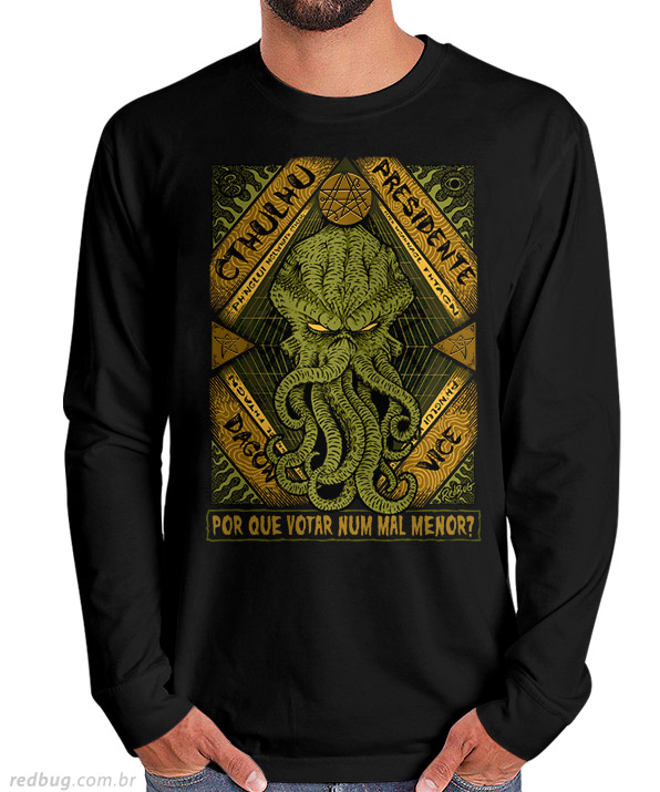 Manga Longa Cthulhu Presidente