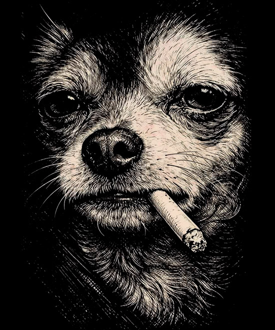 Camiseta Chihuahua Boss