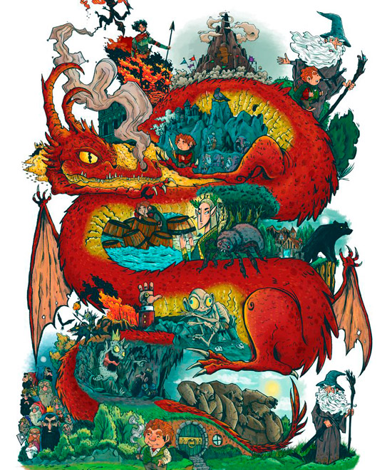Camiseta A Jornada Do Hobbit