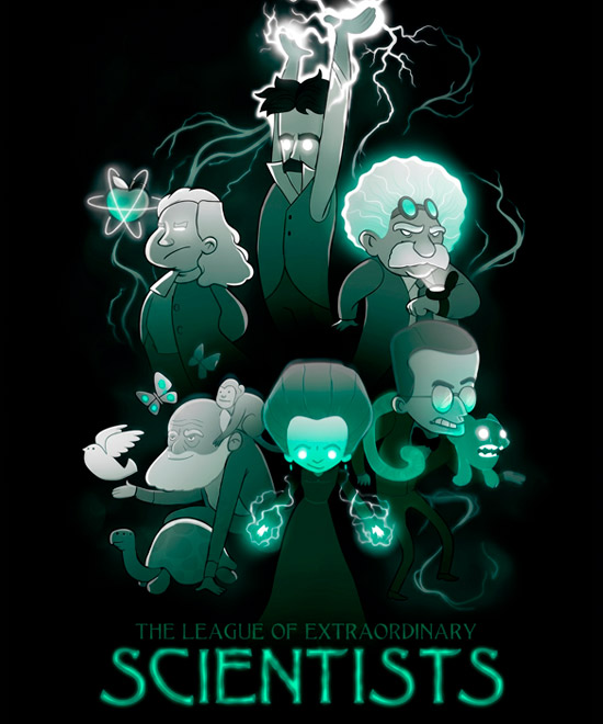Camiseta Liga Dos Cientistas