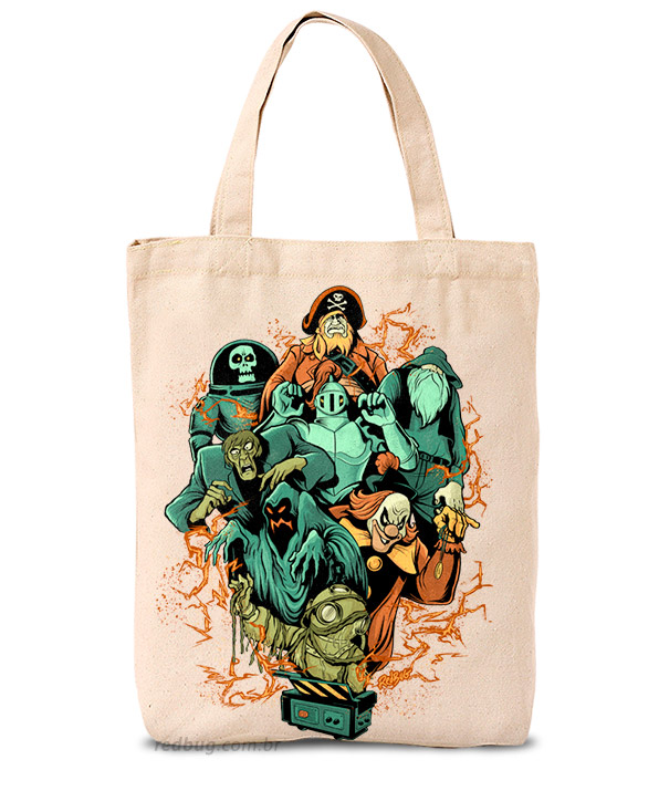 Ecobag Caçadores de Mistérios