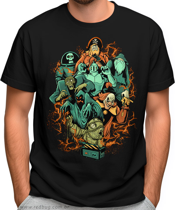 Camiseta Caçadores de Mistérios