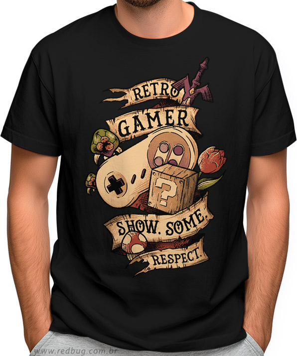 Camiseta Retro Gamer