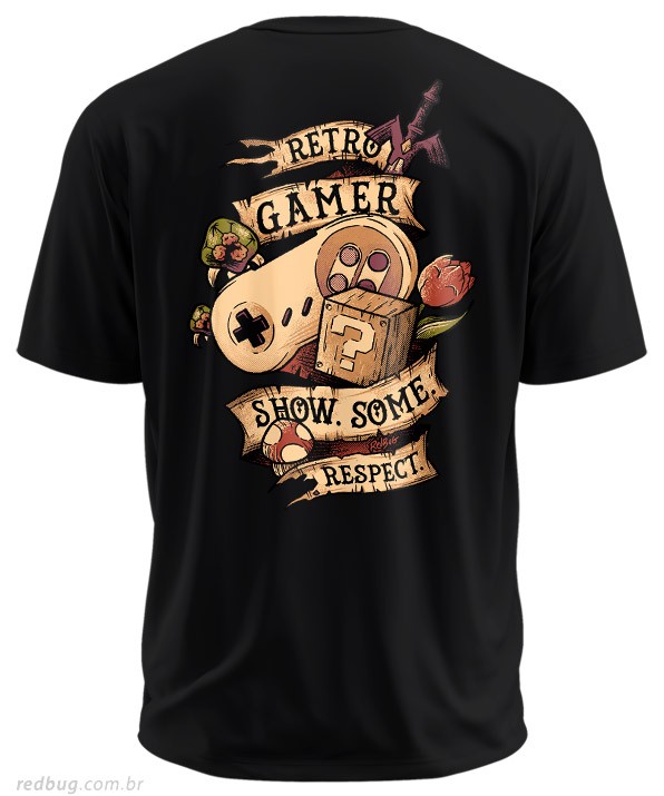 Estampa Costas Retro Gamer