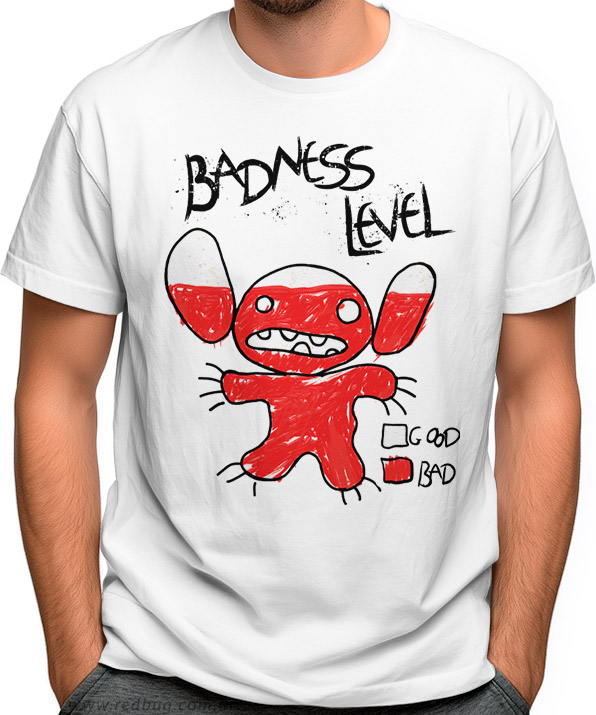 Camiseta Nível de Maldade