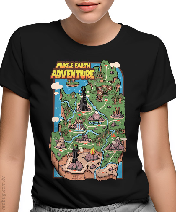 Camiseta Middle Earth Adventure